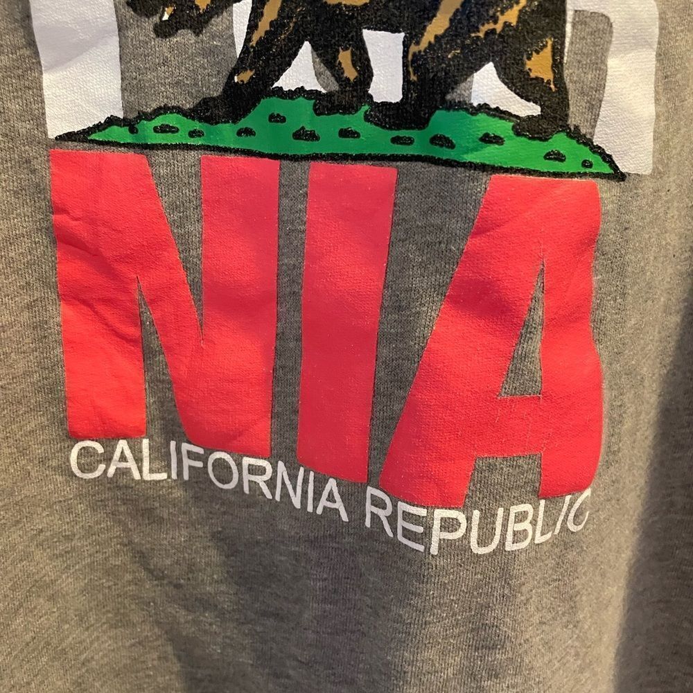 Women’s California Republic Vintage Side Gray Pullover Hoodie XL - Picture 12 of 12